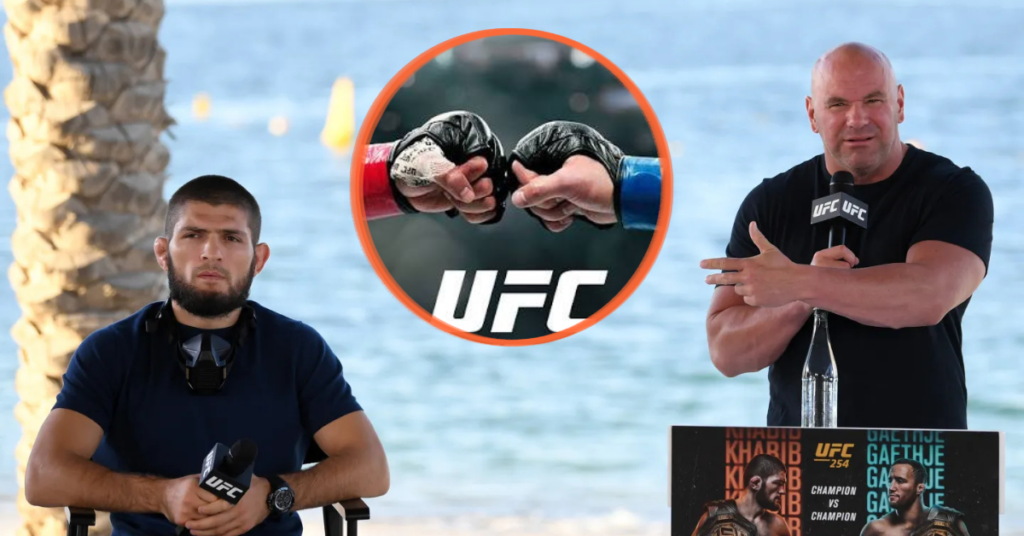 Khabib Nurmagomedov, Dana White