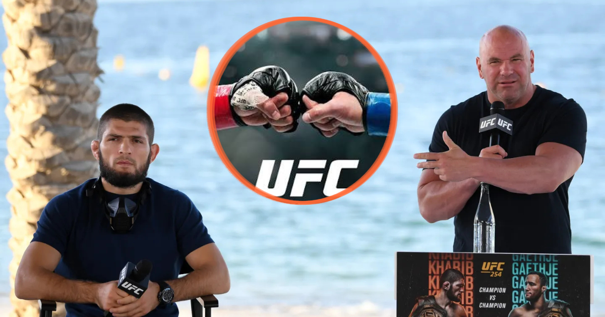 Khabib Nurmagomedov, Dana White